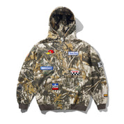 Service Zip-Thru Hood - Foliage Camo