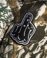 Service Zip-Thru Hood - Foliage Camo