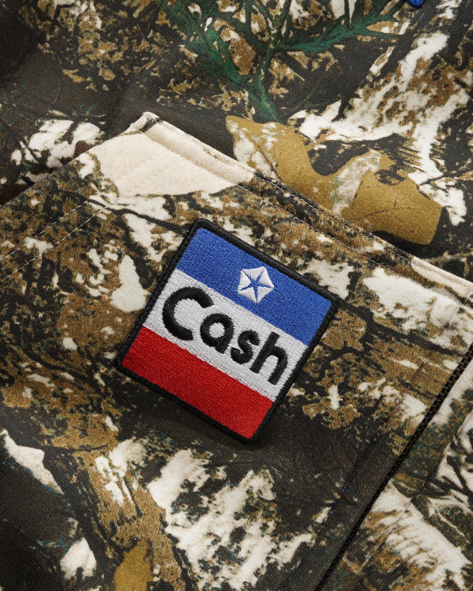 Service Zip-Thru Hood - Foliage Camo