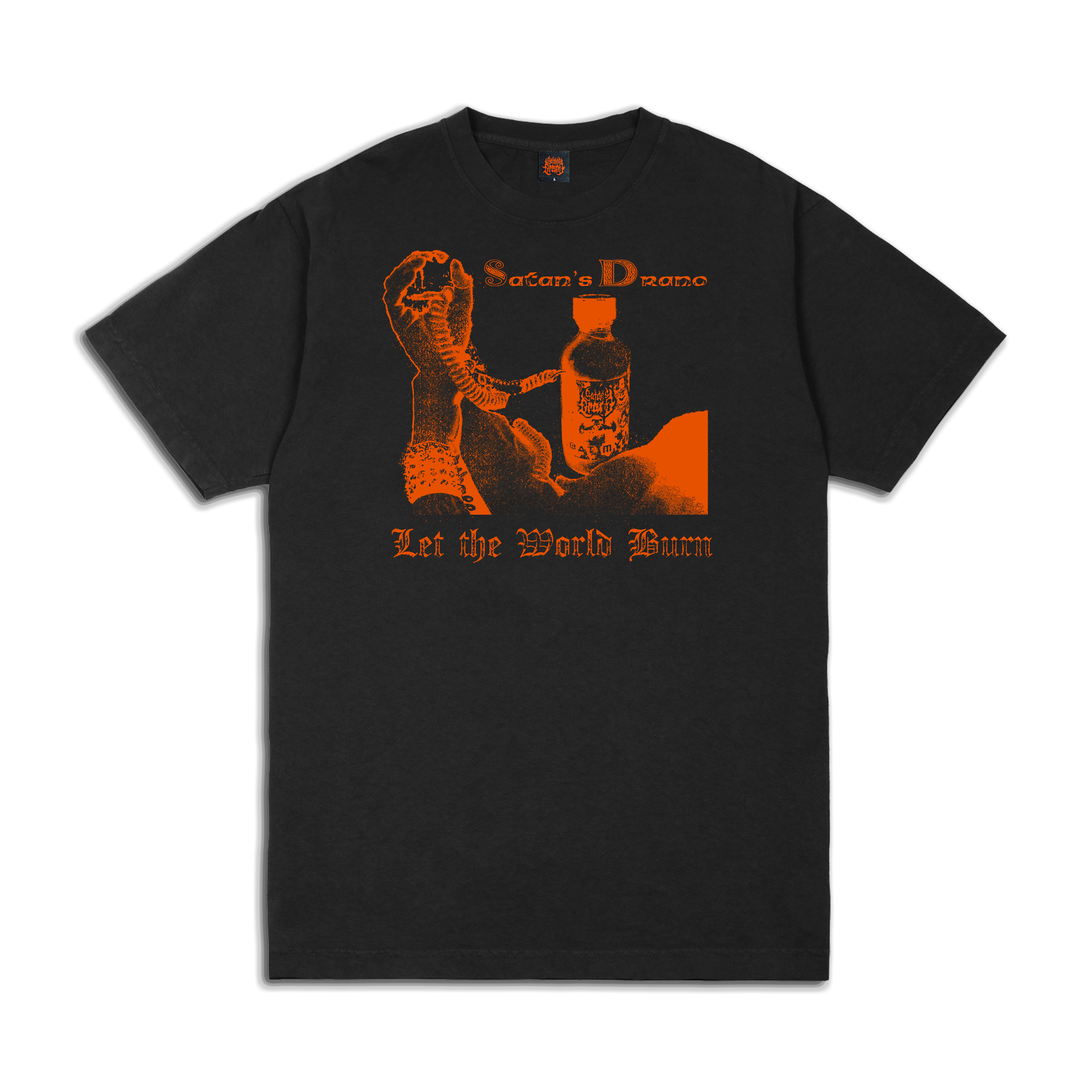 Let The World Burn T-Shirt - Noir