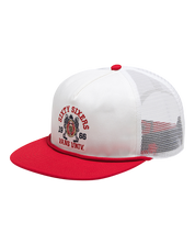 Sixty Sixers Trucker Hat - Racing Red/White