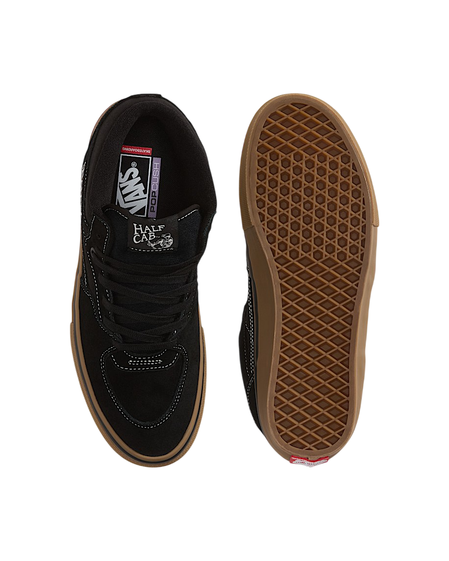 Skate Half Cab - Noir/Gomme/Blanc