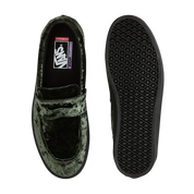 Skate Loafer Velvet - Oil Green