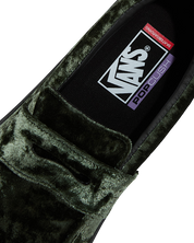Skate Loafer Velvet - Oil Green