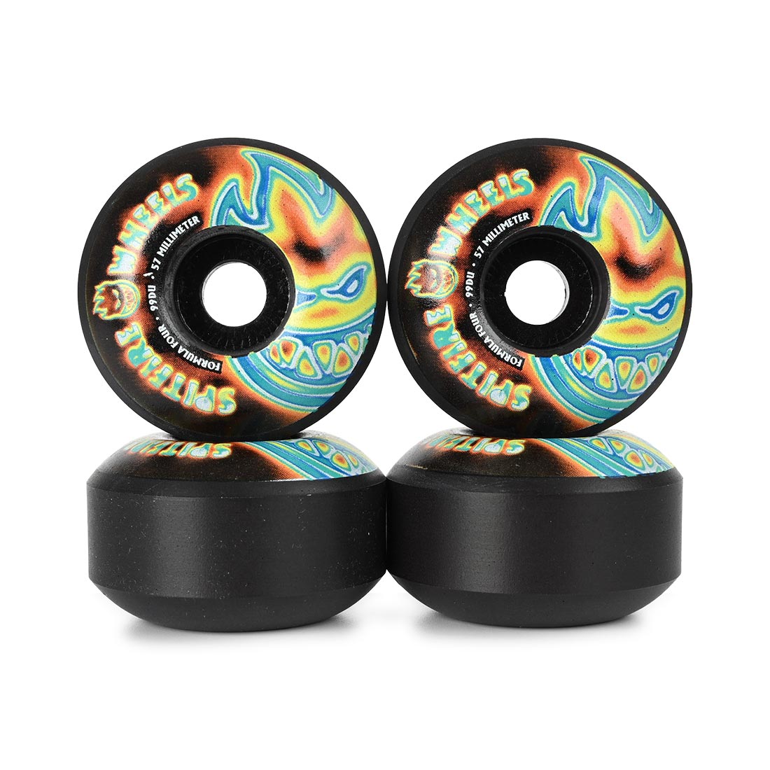 Formula Four Radioactive Big Head 99D Classics Black - 57mm