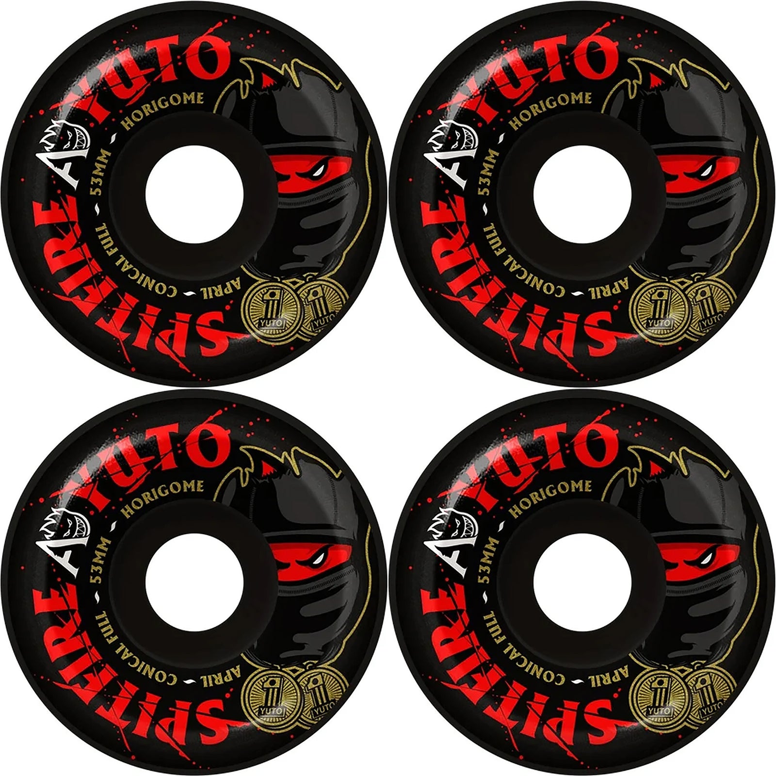 Formula Four April Yuto Horigome Conical Full 99D - Black