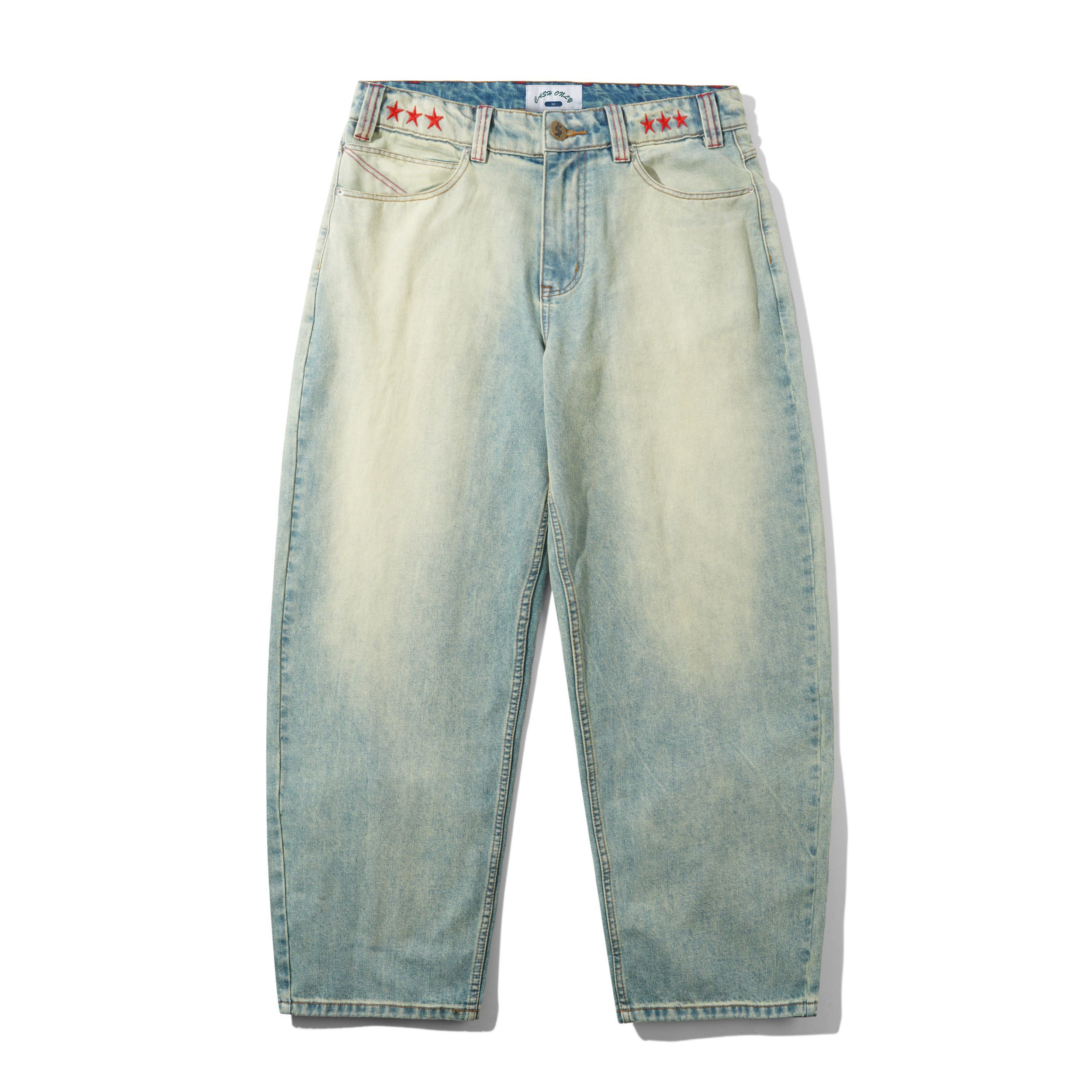 Stars Jeans en Denim - Délavage au Soleil
