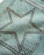 Stars Jeans en Denim - Délavage au Soleil