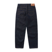 Straight Leg Denim Jeans - Selvedge Blue