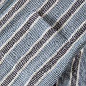 Chemise The Dexter à Rayures Texturées - Noir/Bleu Poussiéreux

