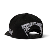 HUF x Three 6 Mafia Snapback Hat - Black