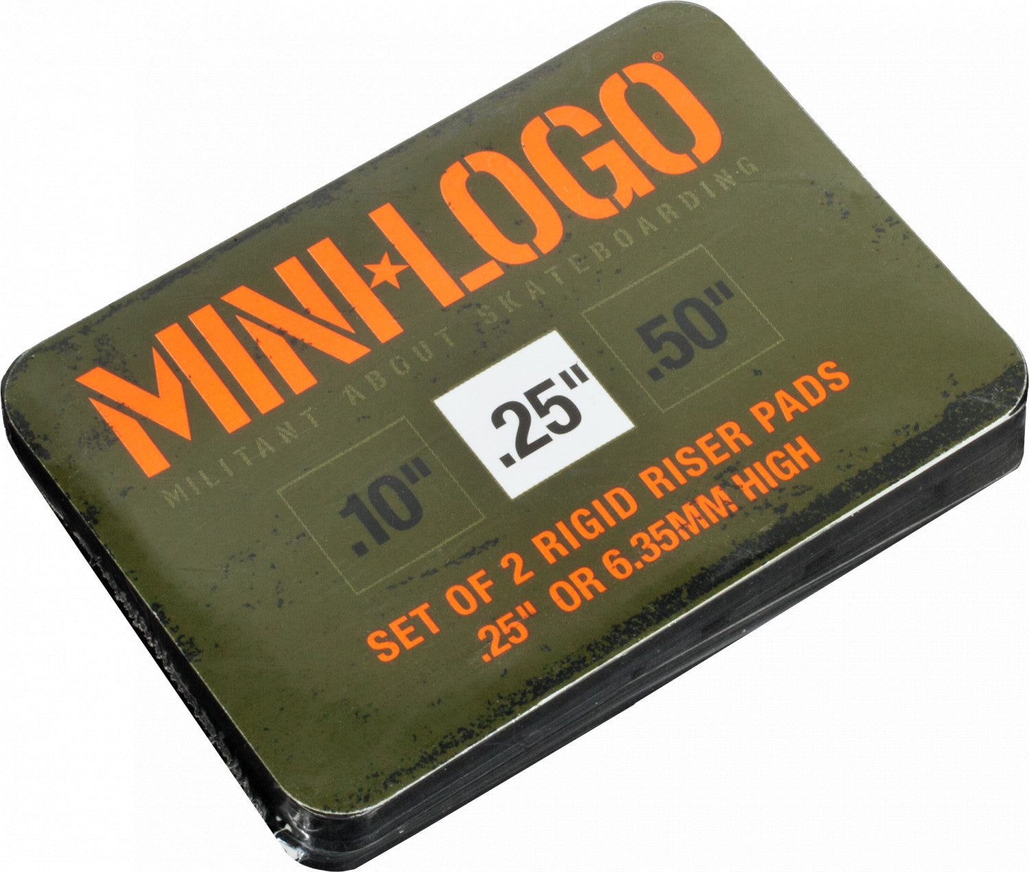 Mini Logo .25" Rigid Riser (2 Pack)