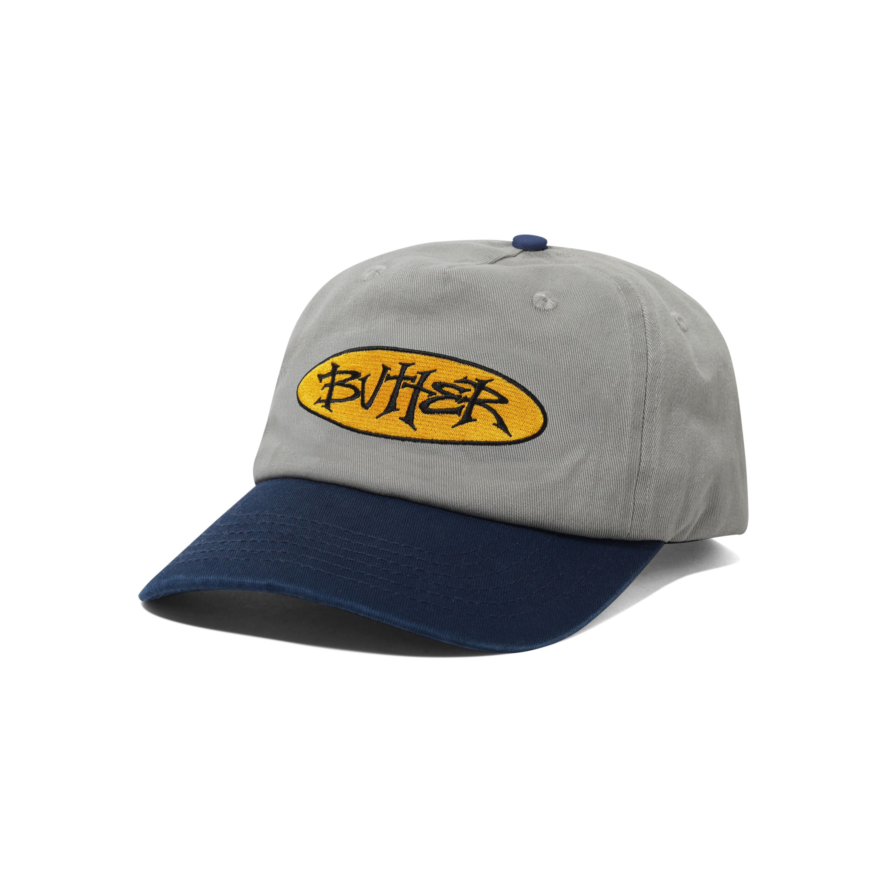 Casquette 5 Panneaux Tide - Gris Délavé/Marine