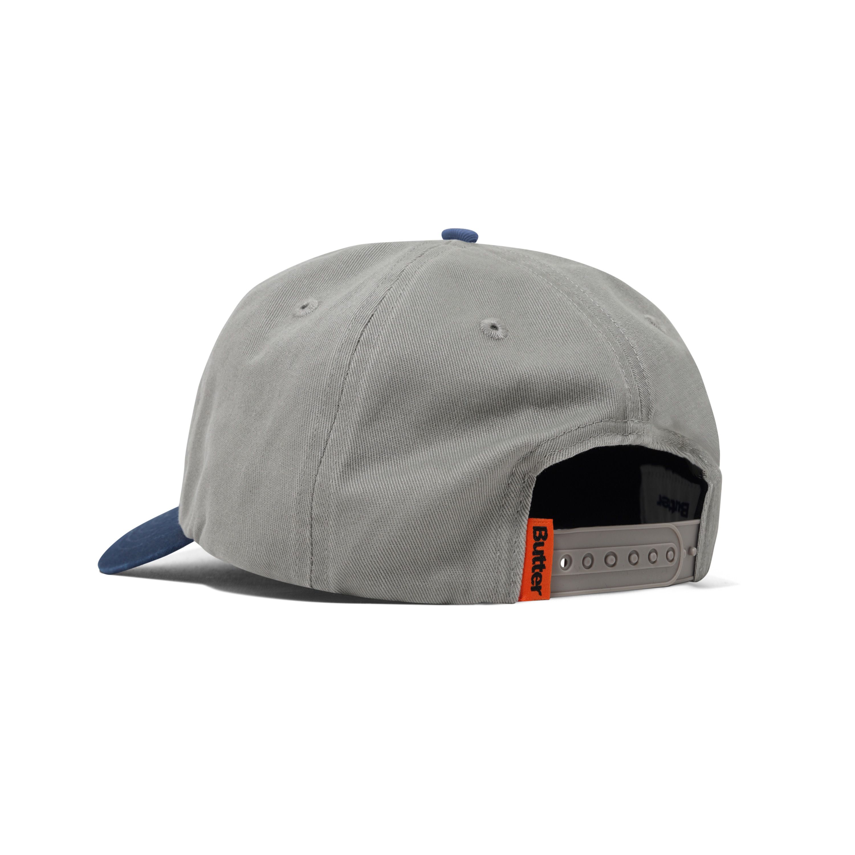 Casquette 5 Panneaux Tide - Gris Délavé/Marine