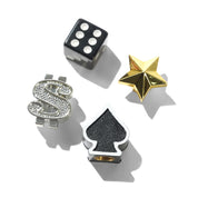 Tyre Valve Cap Set - Black