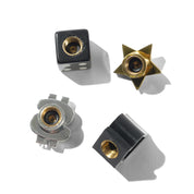 Tyre Valve Cap Set - Black
