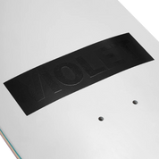 Black on Black Violet Stamp Grey Planche - 8.5"