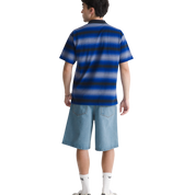 Check-5 Baggy Denim Shorts - Stonewash Blue