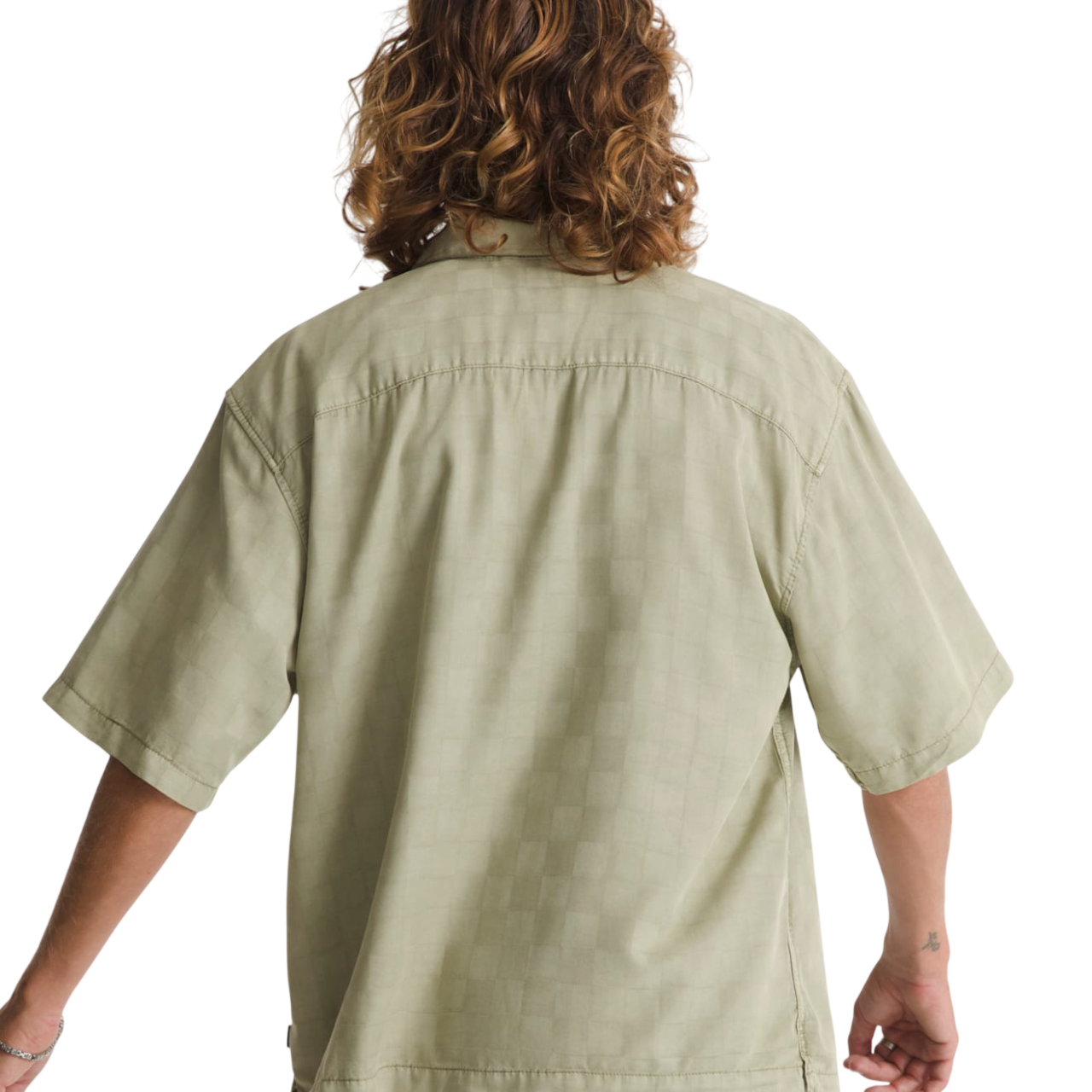 Van Doren Tencel Check Camp Shirt - Soft Sage