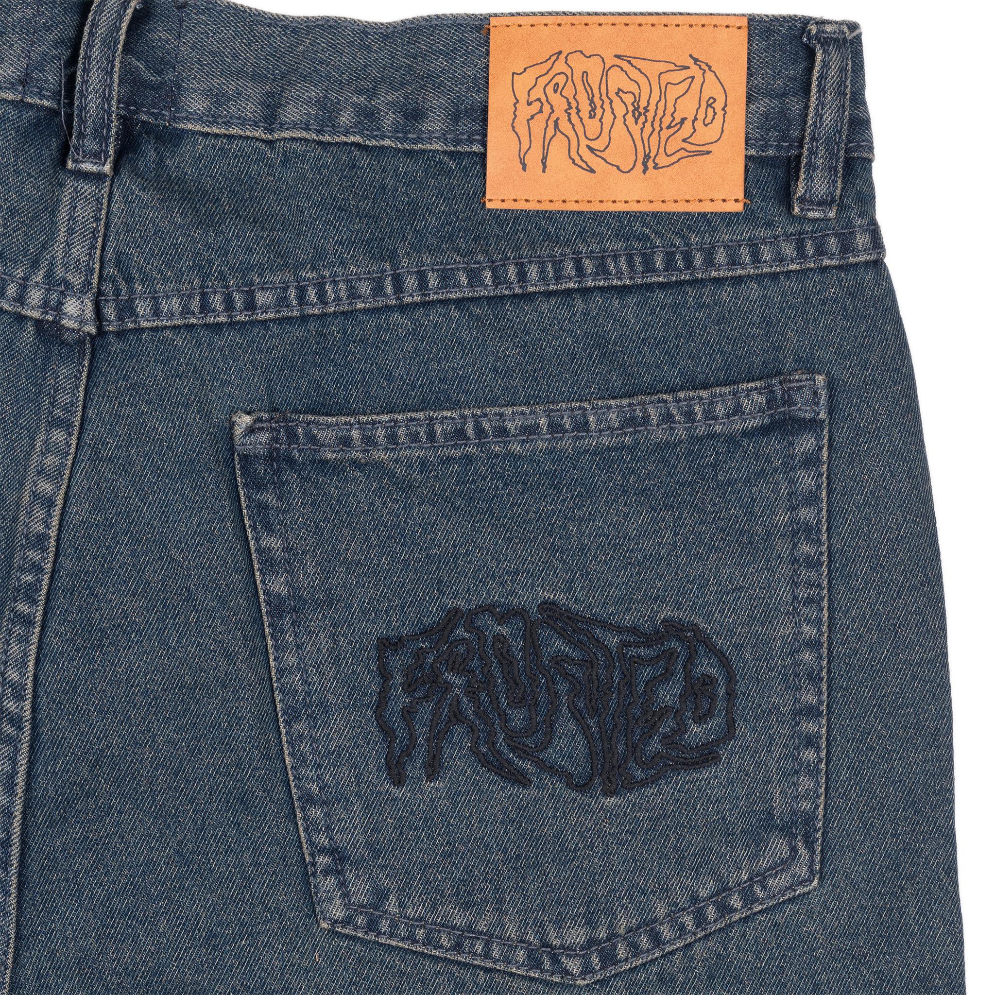 Wavy Pants - Indigo Blue