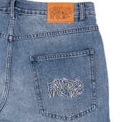 Wavy Pants - Whisker Blue