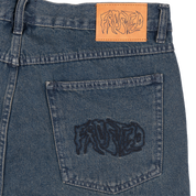 Wavy Shorts - Indigo Blue