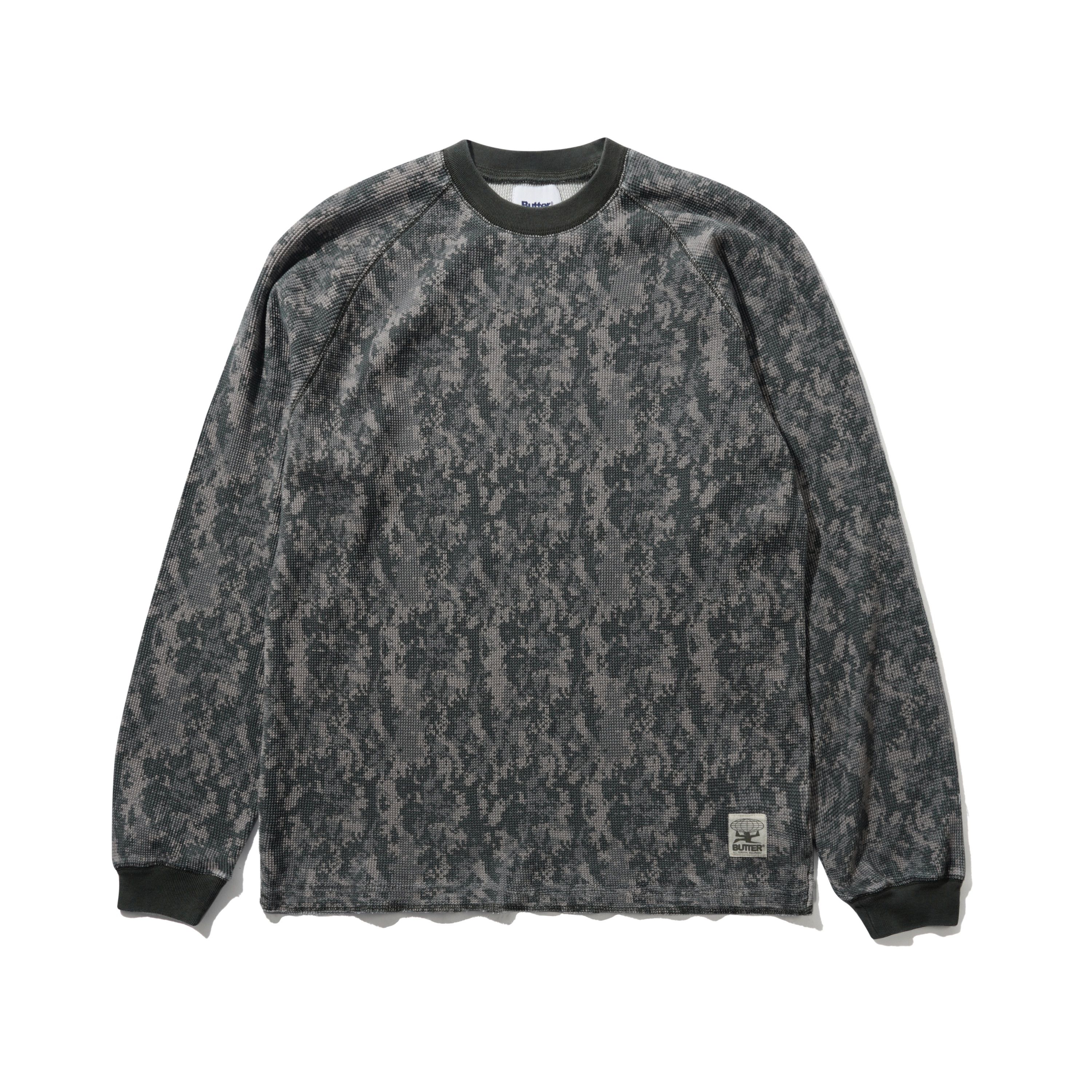Haut Manches Longues Waffle - Camo Digital