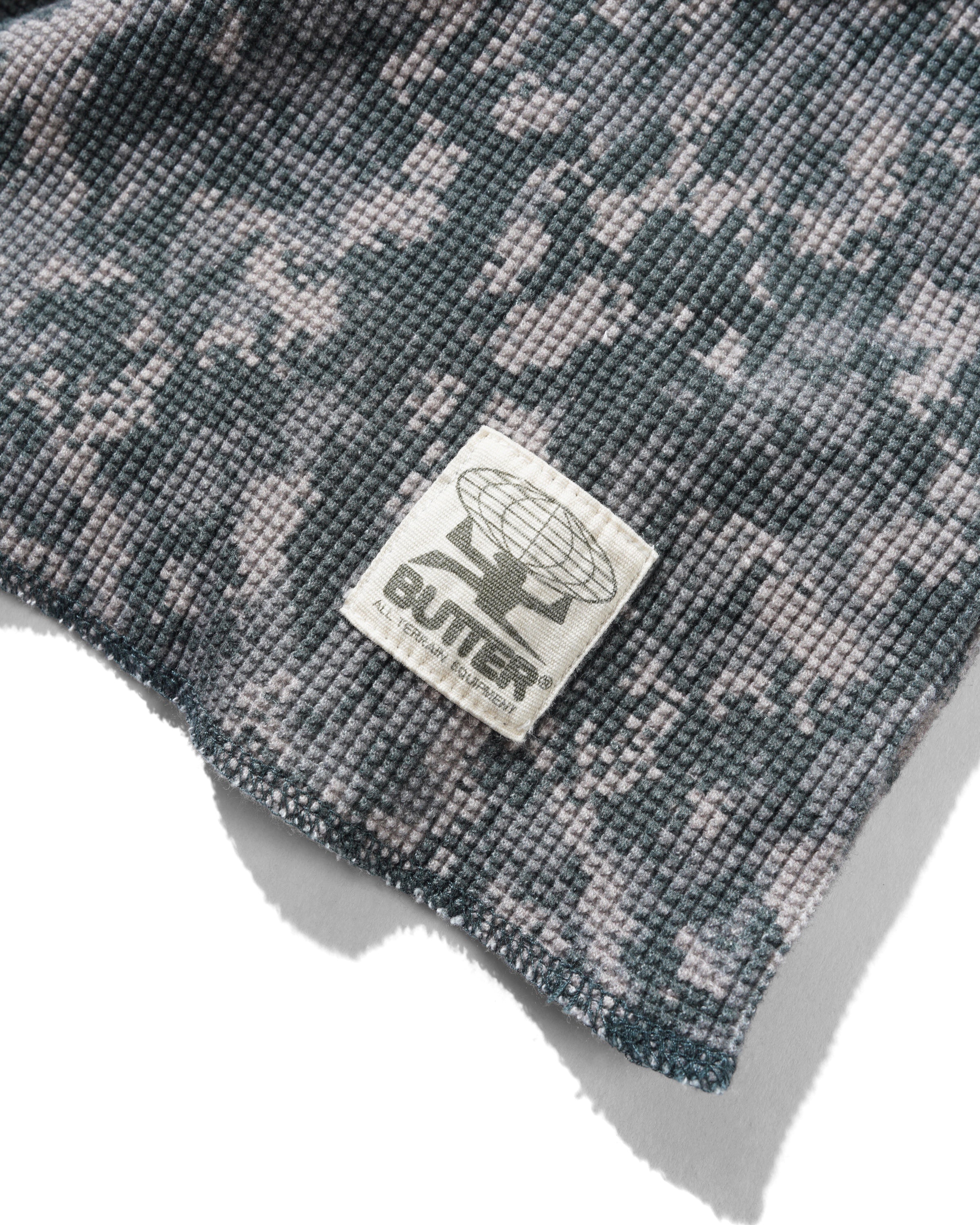 Haut Manches Longues Waffle - Camo Digital