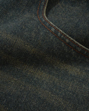 Warped Denim Jeans - Indigo Délavé Sale