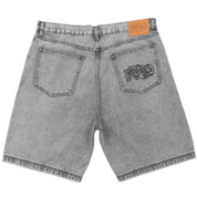Wavy Shorts - Acid Grey