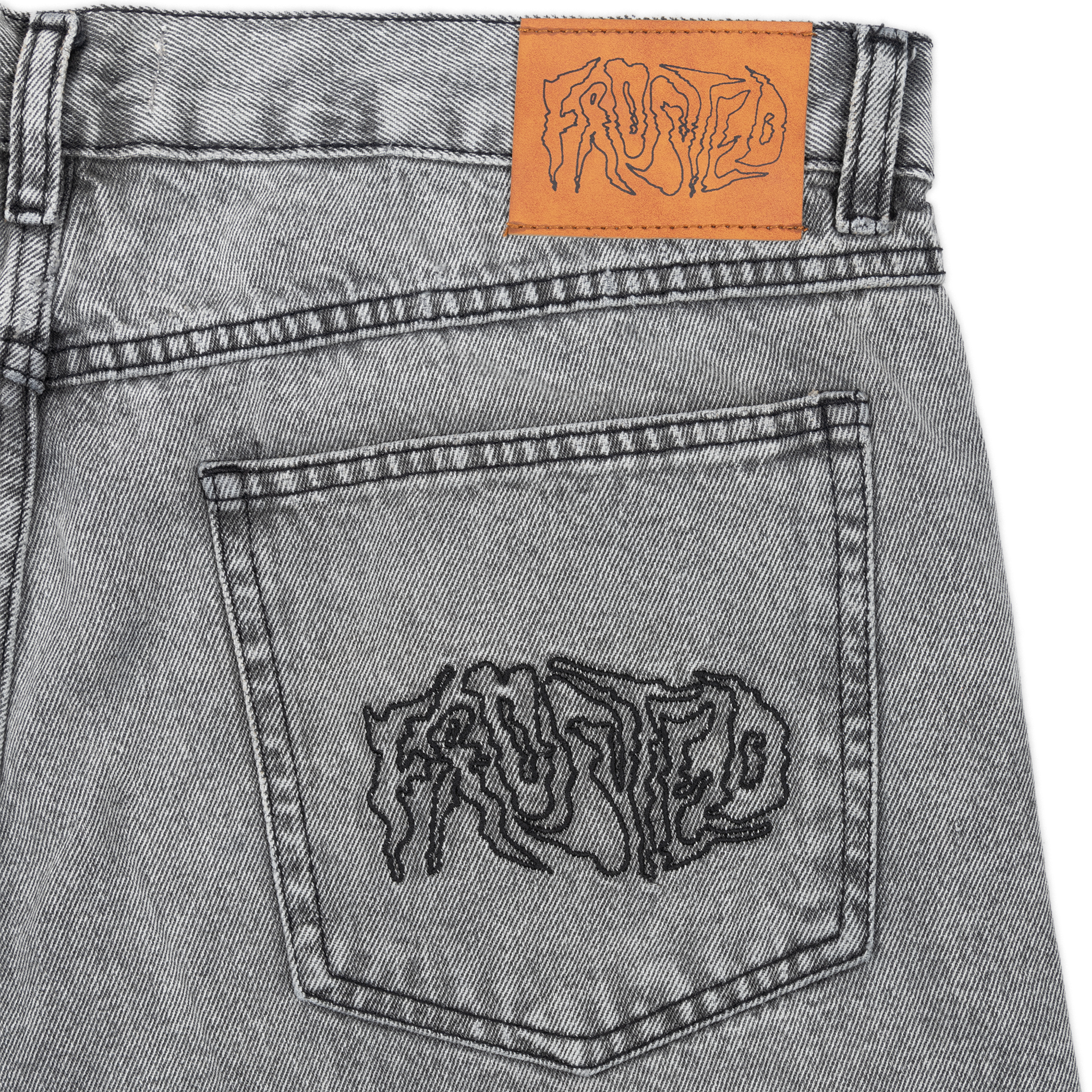Wavy Shorts - Acid Grey