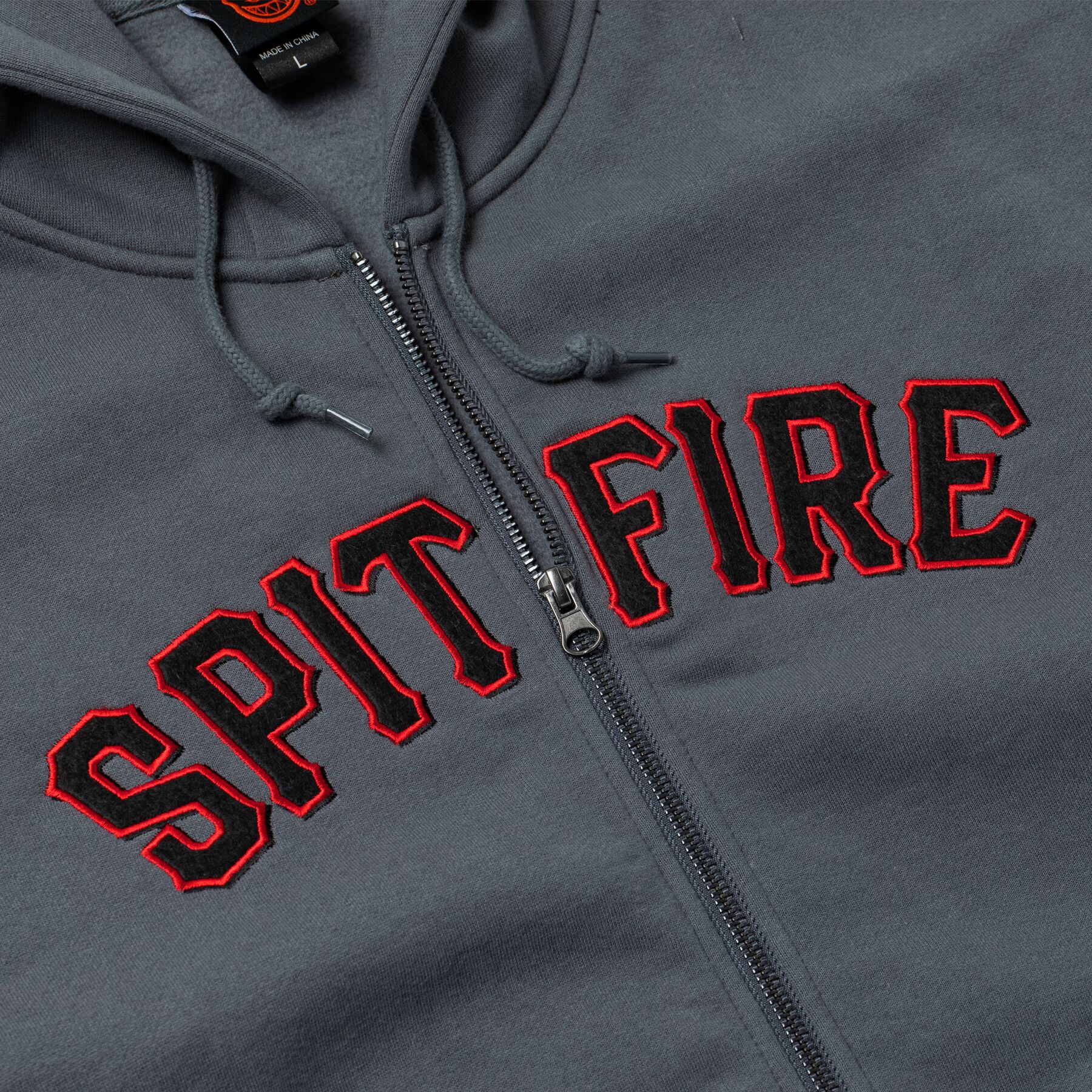 Spitball Sweat à Capuche Zippé - Charbon
