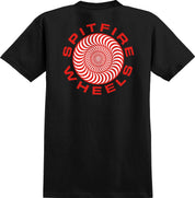 Classic '87 Swirl Fill T-Shirt - Black/Red