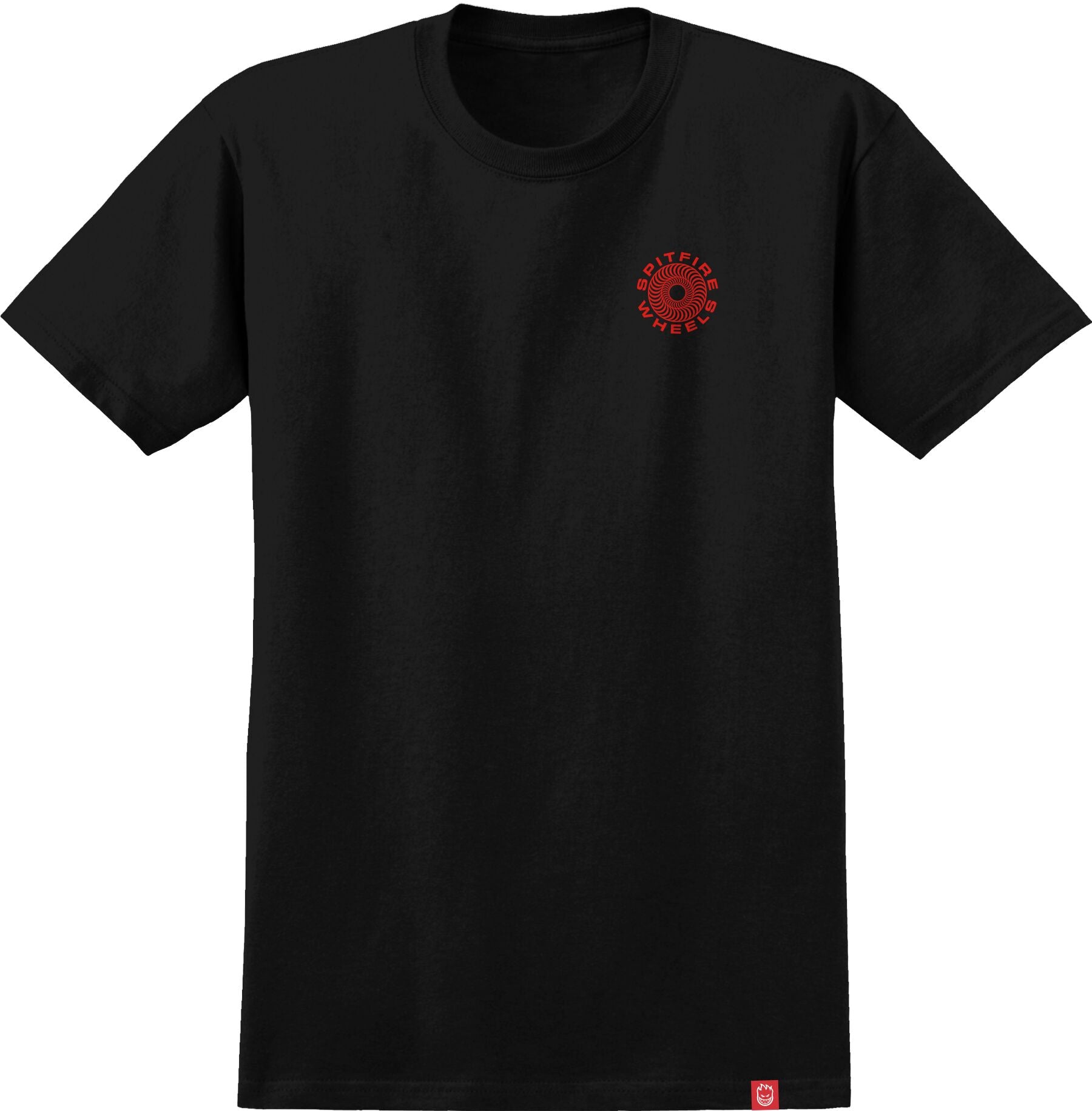 Classic '87 Swirl Fill T-Shirt - Black/Red