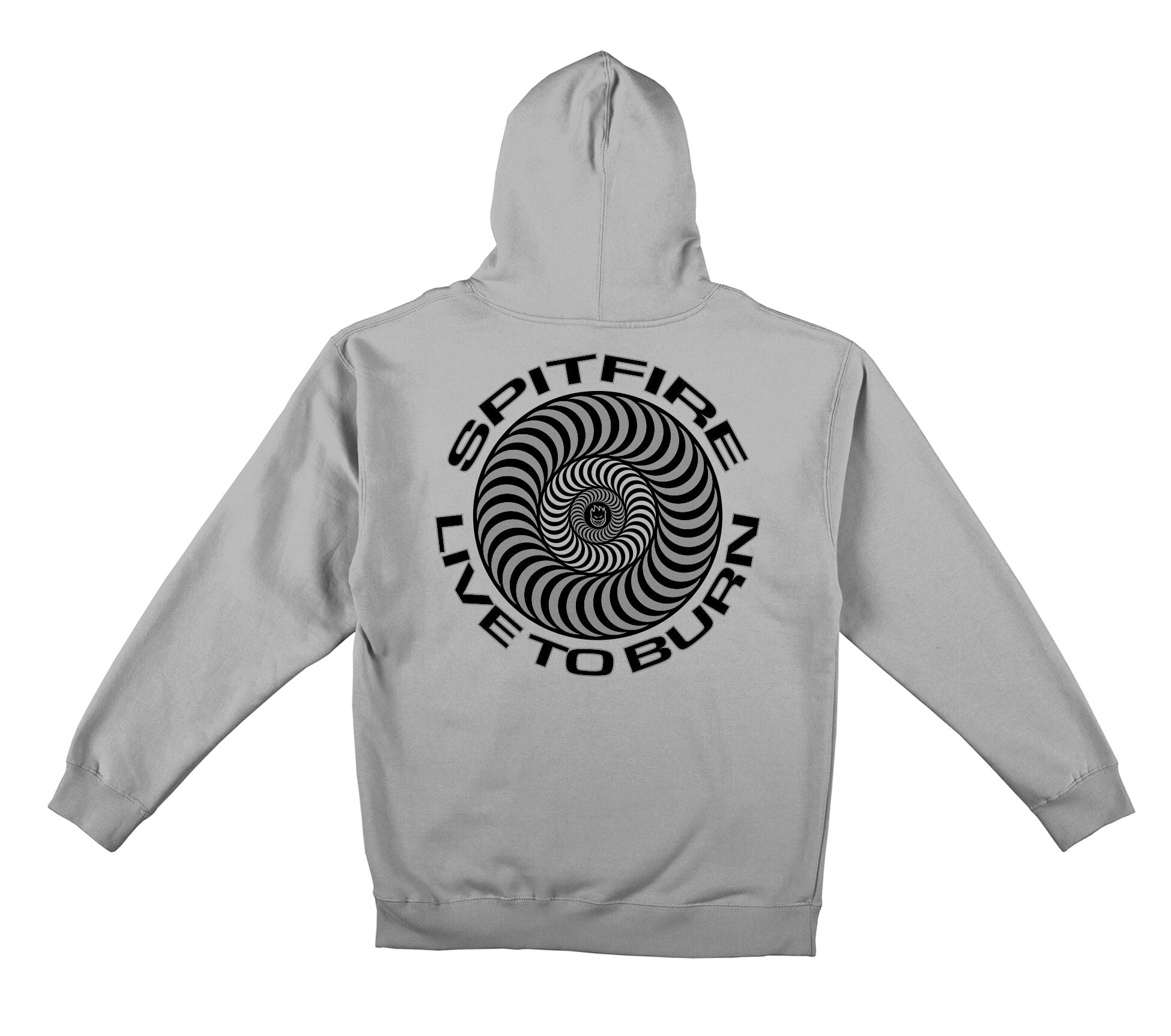 Live To Burn Classic Hoodie - Smoke