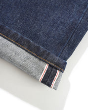 Wide Cut Denim Jeans - Selvedge Blue