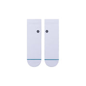 Icon Quarter Socks - White