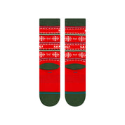 "Elf" I Know Him Crew Socks - Red