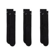 Chaussettes d'entraînement rembourrées Everyday Plus (3 paires) - Noir/Blanc