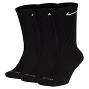 Chaussettes d'entraînement rembourrées Everyday Plus (3 paires) - Noir/Blanc