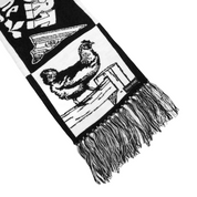 Callum's Scarf - Black/White