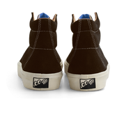 VM003 Suede Hi - Choc Brown/White