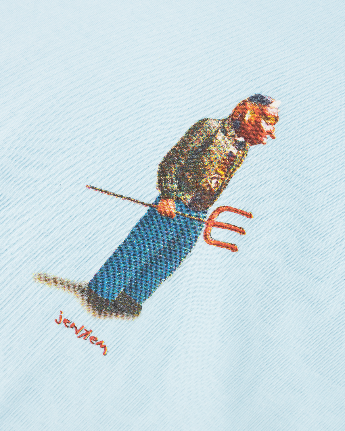Devil Boy Tee - Chambray