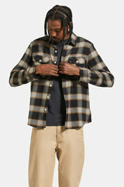 20th Anniversary Bowery L/S Flannel -  Black/Cream