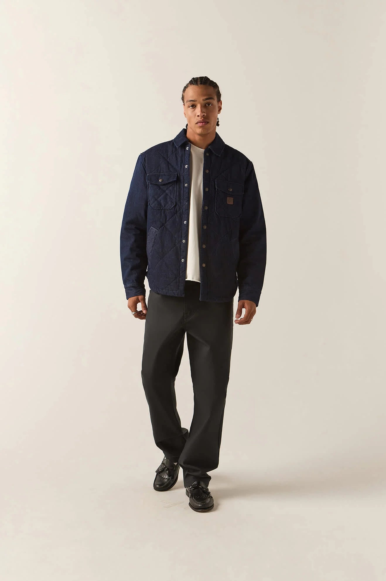 Durham Lined Jacket - Dark Denim