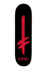 Gang Logo Deck - Black/Red
