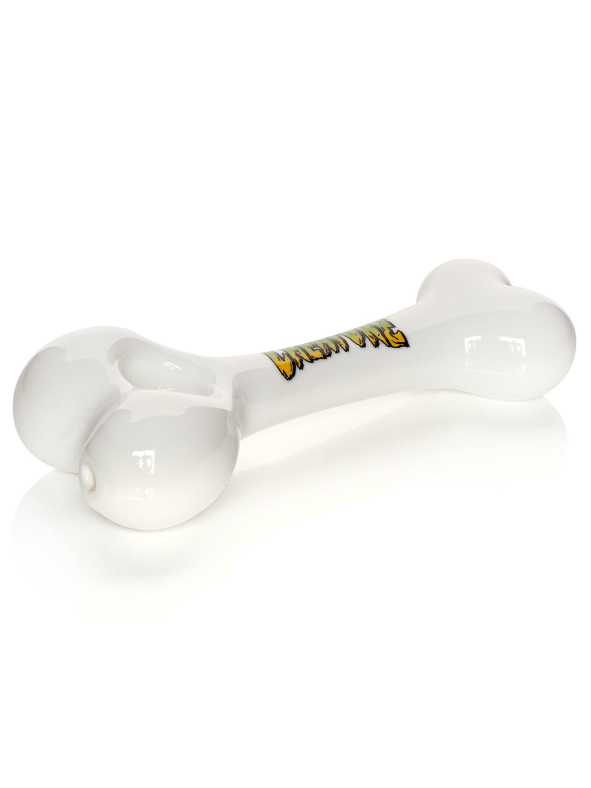 Creature x Gear Premium® 5" Pipe à Main Os - Blanc