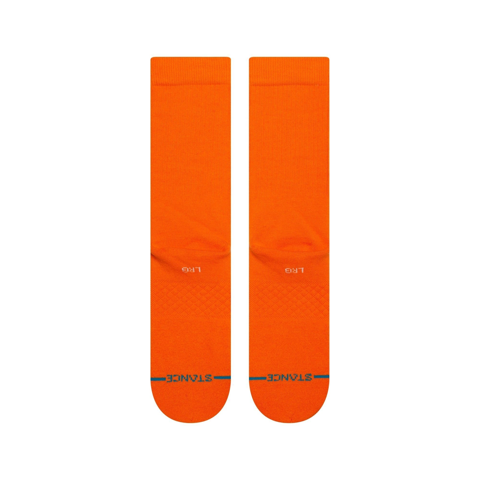 Icon Crew Socks - Orange