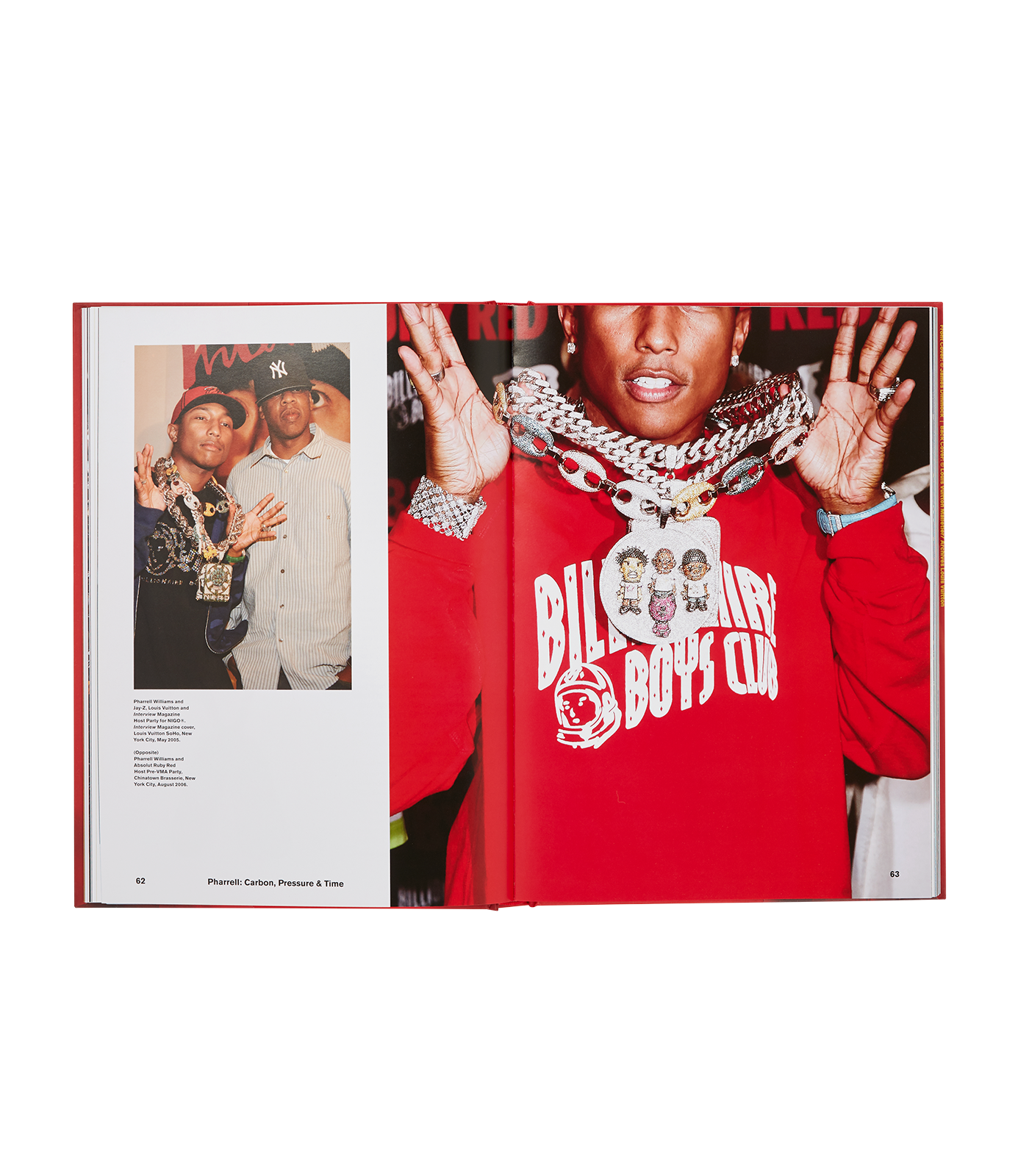 Pharrell : Carbone, pression et temps : un livre de bijoux