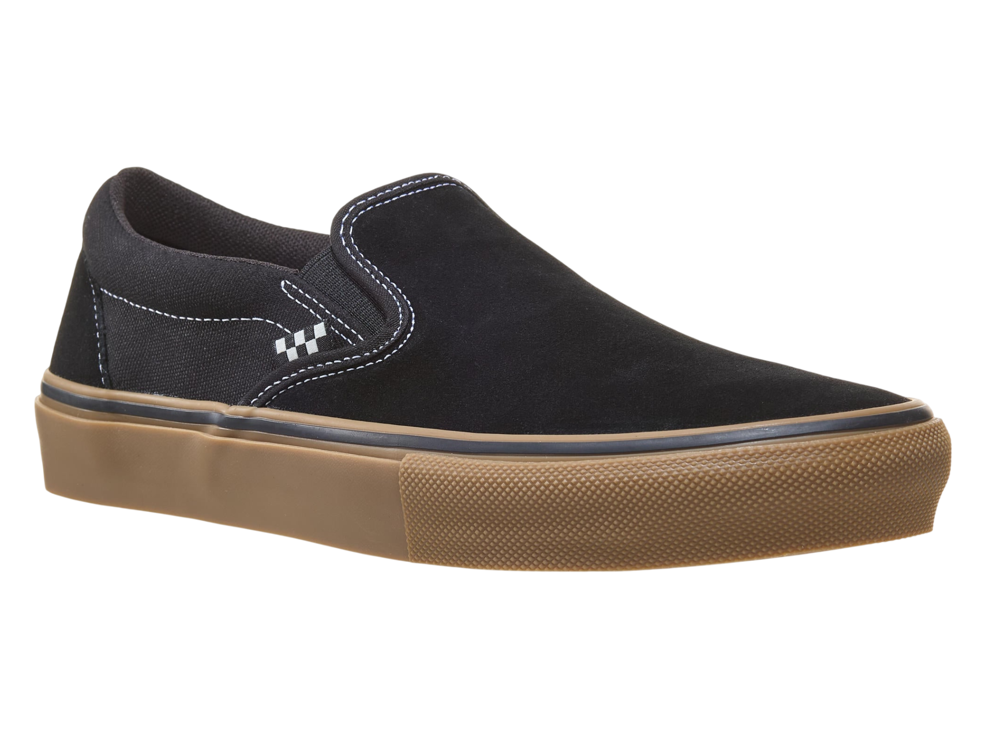 Skate Slip-On - Noir/Gomme/Blanc